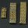 Akan goldweights - Six geometrical weights  - Ghana