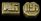 2 Akan goldweights - Swastika Design - Ghana/Ivory Coast