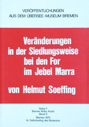 Ver�nderungen in der Siedlungsweise bei der For in Jebel Marra