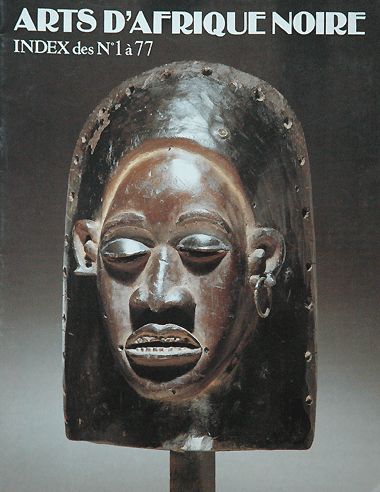 Arts d'Afrique Noire, Index des No.1 � 77