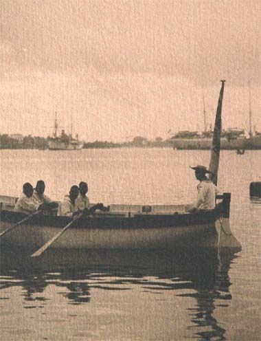 Ruderboot - Deutsch-Ost-Afrika - Walther Dobber