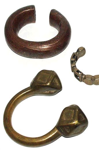 Five bracelets - Fulani, Gurma, Bagirmi and Nupe