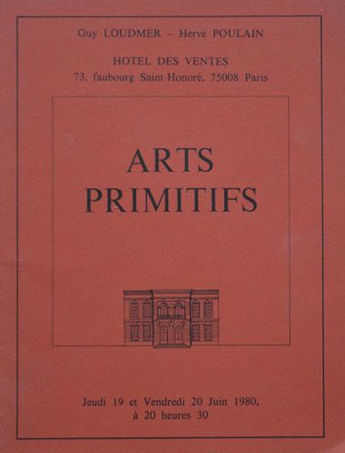 Guy Loudmer - Herv� Poulain - Arts Primitifs - Paris - 20. Juni