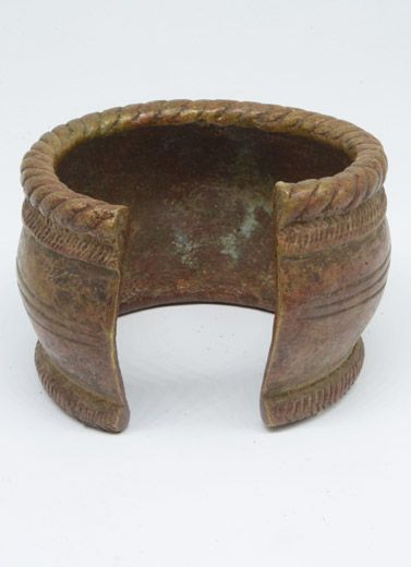 Brass bracelet - Fra Fra (Gurunsi) - Ghana