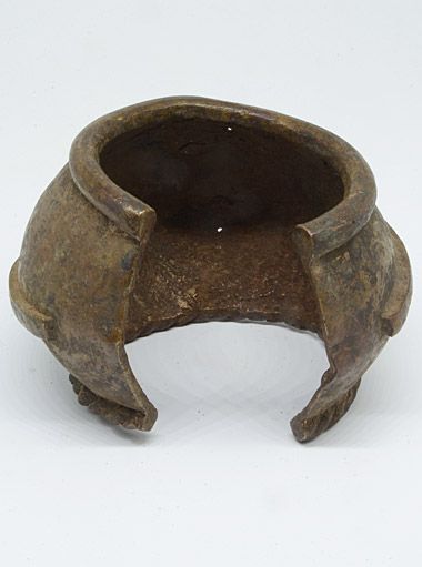 Brass bracelet - Fra Fra (Gurunsi) - Ghana