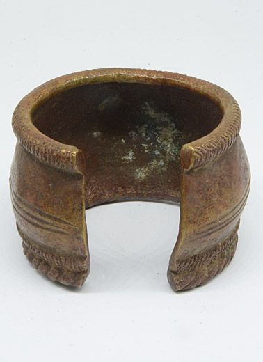 Brass bracelet - Fra Fra (Gurunsi) - Ghana