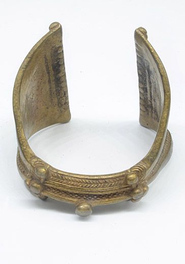 Brass bracelet - Fra Fra (Gurunsi) - Ghana