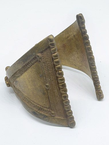 Brass bracelet - Fra Fra (Gurunsi) - Ghana