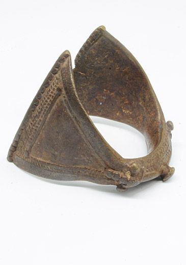 Brass bracelet - Fra Fra (Gurunsi) - Ghana