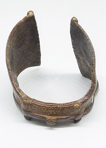 Brass bracelet - Fra Fra (Gurunsi) - Ghana