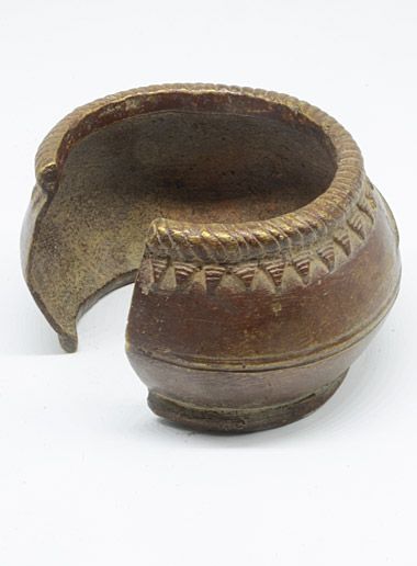 Brass bracelet - Fra Fra (Gurunsi) - Ghana