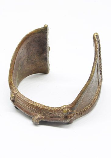 Brass bracelet - Fra Fra (Gurunsi) - Ghana