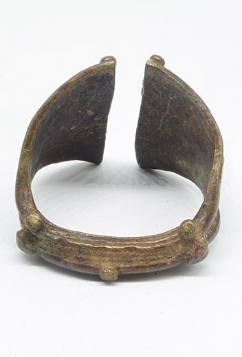 Brass bracelet - Fra Fra (Gurunsi) - Ghana