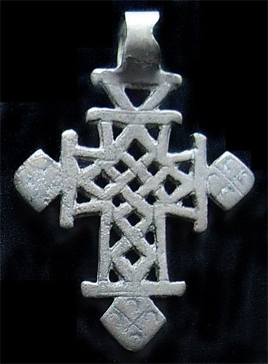 Silver cross - Ethiopia