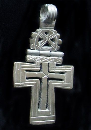 Silver cross - Ethiopia