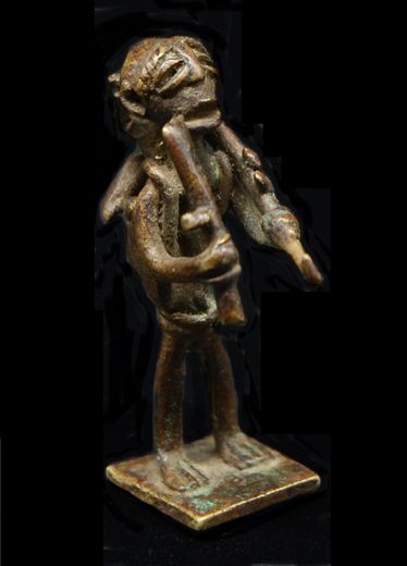 Akan goldweight - Hunter - Ghana