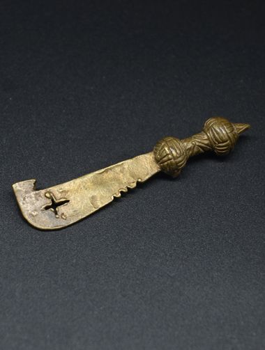 Akan goldweight - Sword - Ghana