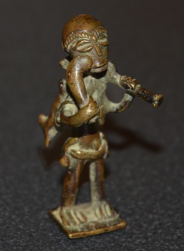 Akan goldweight - Hunter - Ghana