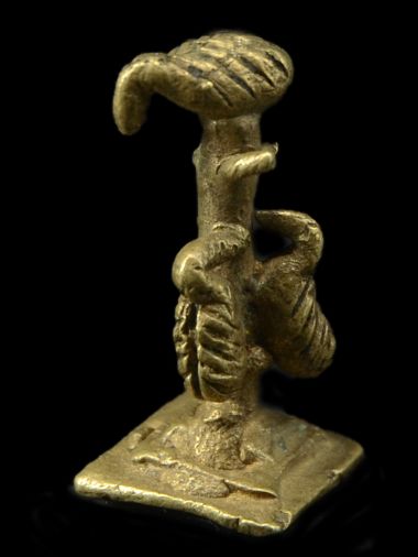 Akan goldweight - Birds on tree - Ghana