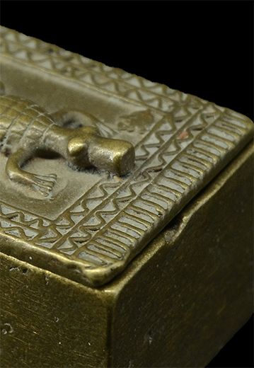 Akan Goldstaubbeh�lter - Ghana/Elfenbeink�ste