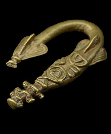 Akan goldweights - Swordfish - Ghana