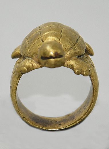 Schildkr�tenring - Ashanti/Akan - Ghana