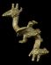 Akan goldweight - Knotted Birds - Ghana