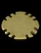 Akan goldweight - Geometrical design - Ghana
