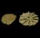 Akan goldweights - Two with geometrical design - Ghana